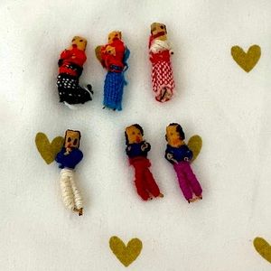 Guatemalan worry dolls